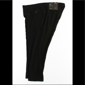 XS Nike Capri Running Pants Dri-Fit Black